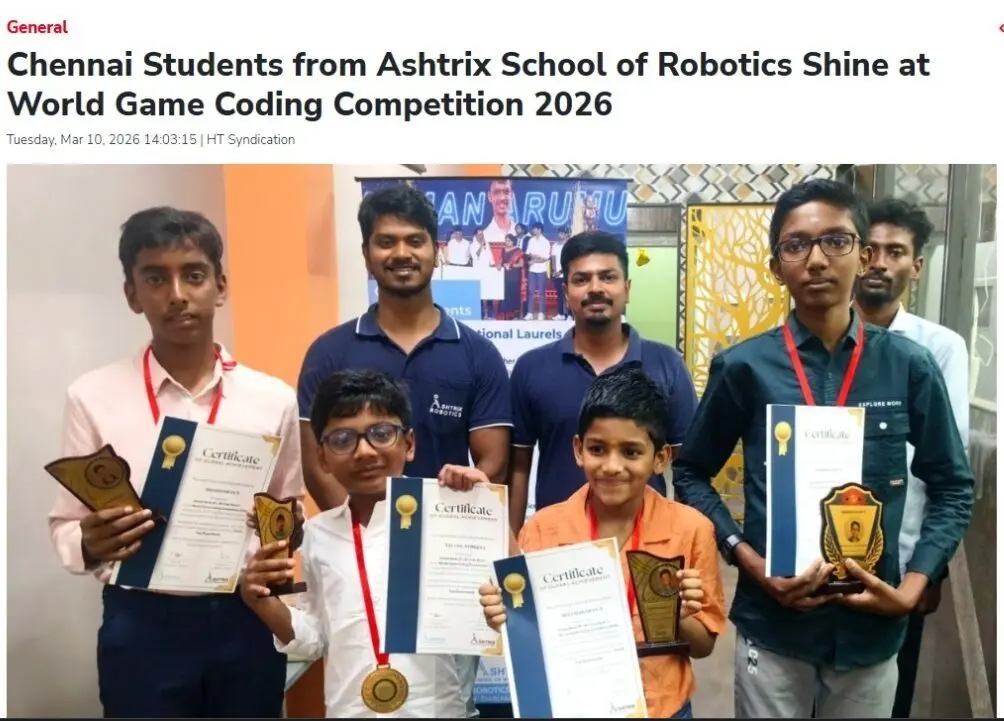 Ashtrix School of Robotics PTI News